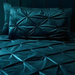 Soiree Mira Teal Duvet Cover And Pillowcase Set 20 Soiree Mira Teal Duvet Cover And Pillowcase Set -furn Sale Store 30888770 alt02