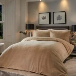 Soiree Natasha Natural Duvet Cover And Pillowcase Set -furn Sale Store 30888778