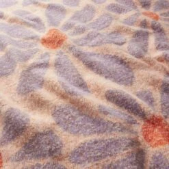 Retro Flower Mohair Throw 130cm X 180cm 19 Retro Flower Mohair Throw 130cm X 180cm -furn Sale Store 30891365 alt02