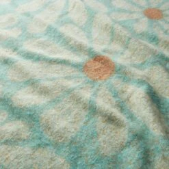 Retro Flower Mohair Throw 130cm X 180cm 14 Retro Flower Mohair Throw 130cm X 180cm -furn Sale Store 30891367 alt02