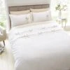 Catherine Lansfield Milo Bow Duvet Cover & Pillowcase Set 2 Catherine Lansfield Milo Bow Duvet Cover & Pillowcase Set -furn Sale Store 30892689