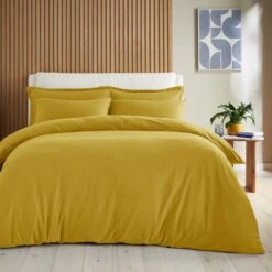 Elements Cotton Jersey Plain Duvet Cover & Pillowcase Set​ -furn Sale Store 30896645