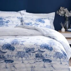 Modern Chinoiserie Duvet Cover & Pillowcase Set -furn Sale Store 30897814 alt01