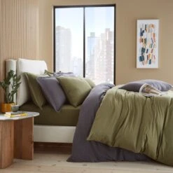 Elements Cotton Jersey Plain Duvet Cover & Pillowcase Set​ -furn Sale Store 30898028 alt05