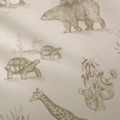 Sketched Animal Duvet Cover And Pillowcase Set 32 Sketched Animal Duvet Cover And Pillowcase Set -furn Sale Store 30898074 alt06