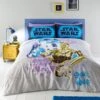 Star Wars R2D2 And C3PO Duvet Cover And Pillowcase Set 2 Star Wars R2D2 And C3PO Duvet Cover And Pillowcase Set -furn Sale Store 30898179
