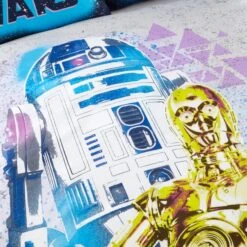 Star Wars R2D2 And C3PO Duvet Cover And Pillowcase Set -furn Sale Store 30898179 alt04