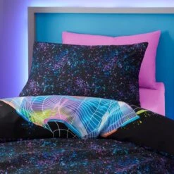 Football Graphic Girl Single Duvet Cover And Pillowcase Set -furn Sale Store 30898210 alt03