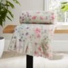 Watercoloured Floral Throw 130cm X 180cm 2 Watercoloured Floral Throw 130cm X 180cm -furn Sale Store 30898349