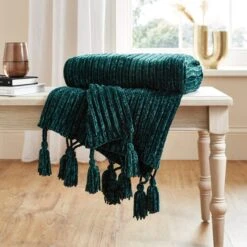 Chunky Chenille Throw 130x180cm