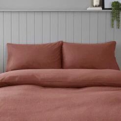 Soft & Cosy Luxury Brushed Cotton Duvet Cover And Pillowcase Set -furn Sale Store 30900628 alt01