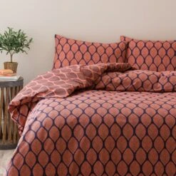 Rehan Leaves Duvet Cover & Pillowcase Set -furn Sale Store 30901362 alt02