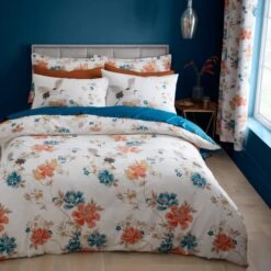 Akemi Cranes Natural Duvet Cover And Pillowcase Set 36 Akemi Cranes Natural Duvet Cover And Pillowcase Set -furn Sale Store 30902194