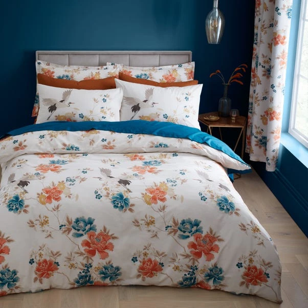 Akemi Cranes Natural Duvet Cover And Pillowcase Set 17 Akemi Cranes Natural Duvet Cover And Pillowcase Set - Image 15