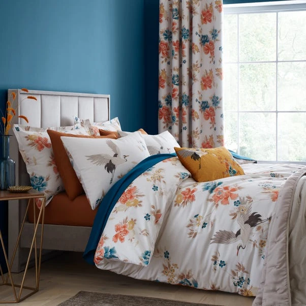 Akemi Cranes Natural Duvet Cover And Pillowcase Set 16 Akemi Cranes Natural Duvet Cover And Pillowcase Set - Image 14