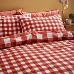 Ansley Gingham Duvet Cover & Pillowcase Set 37 Ansley Gingham Duvet Cover & Pillowcase Set -furn Sale Store 30902453 alt01