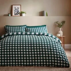 Ansley Gingham Duvet Cover & Pillowcase Set 29 Ansley Gingham Duvet Cover & Pillowcase Set -furn Sale Store 30902612