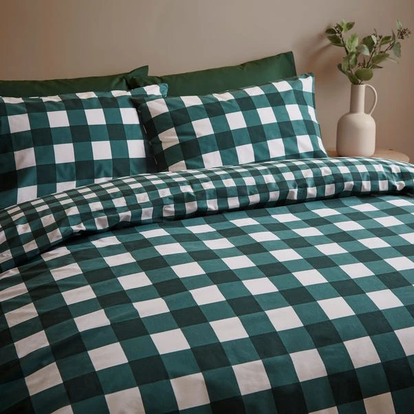 Ansley Gingham Duvet Cover & Pillowcase Set 13 Ansley Gingham Duvet Cover & Pillowcase Set - Image 11