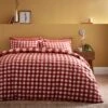 Ansley Gingham Duvet Cover & Pillowcase Set -furn Sale Store 30902637