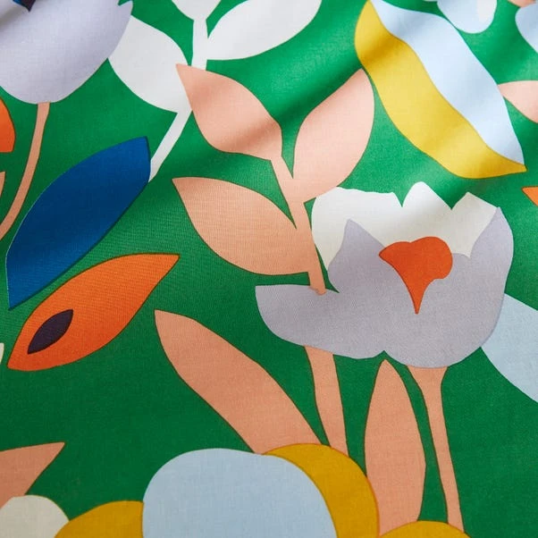 Elements Fieldsley Multicoloured Cotton Duvet Cover And Pillowcase Set 7 Elements Fieldsley Multicoloured Cotton Duvet Cover And Pillowcase Set - Image 5