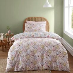 RHS Garden Animals Multicoloured Reversible Duvet Cover And Pillowcase Set 21 RHS Garden Animals Multicoloured Reversible Duvet Cover And Pillowcase Set -furn Sale Store 30913676 alt01