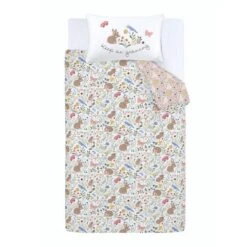 RHS Garden Animals Multicoloured Reversible Duvet Cover And Pillowcase Set 18 RHS Garden Animals Multicoloured Reversible Duvet Cover And Pillowcase Set -furn Sale Store 30913679 alt04