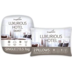 Snuggledown Luxurious Hotel 13.5 Tog Winter Duvet And Pillow Set 41 Snuggledown Luxurious Hotel 13.5 Tog Winter Duvet And Pillow Set -furn Sale Store 30914689 alt01