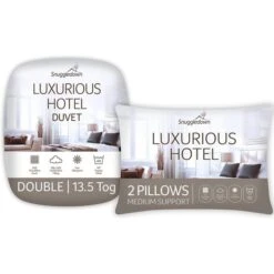 Snuggledown Luxurious Hotel 13.5 Tog Winter Duvet And Pillow Set 35 Snuggledown Luxurious Hotel 13.5 Tog Winter Duvet And Pillow Set -furn Sale Store 30914690 alt01