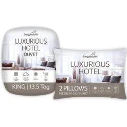 Snuggledown Luxurious Hotel 13.5 Tog Winter Duvet And Pillow Set 29 Snuggledown Luxurious Hotel 13.5 Tog Winter Duvet And Pillow Set -furn Sale Store 30914691 alt01