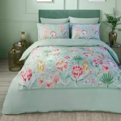 Soiree Tropical Leopard 200 Thread Count Duvet Cover And Pillowcase Set 22 Soiree Tropical Leopard 200 Thread Count Duvet Cover And Pillowcase Set -furn Sale Store 30916056