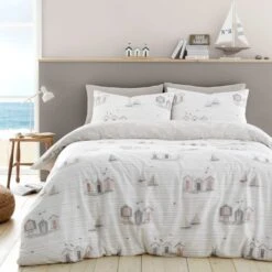 Fusion Beach Huts Duvet Cover And Pillowcase Set 17 Fusion Beach Huts Duvet Cover And Pillowcase Set -furn Sale Store 30916150