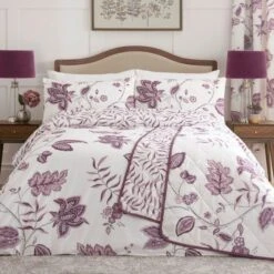 Dreams And Drapes Samira Reversible Duvet Cover And Pillowcase Set -furn Sale Store 30916155
