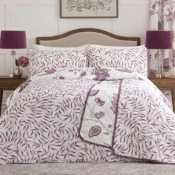 Dreams And Drapes Samira Reversible Duvet Cover And Pillowcase Set -furn Sale Store 30916155 alt02