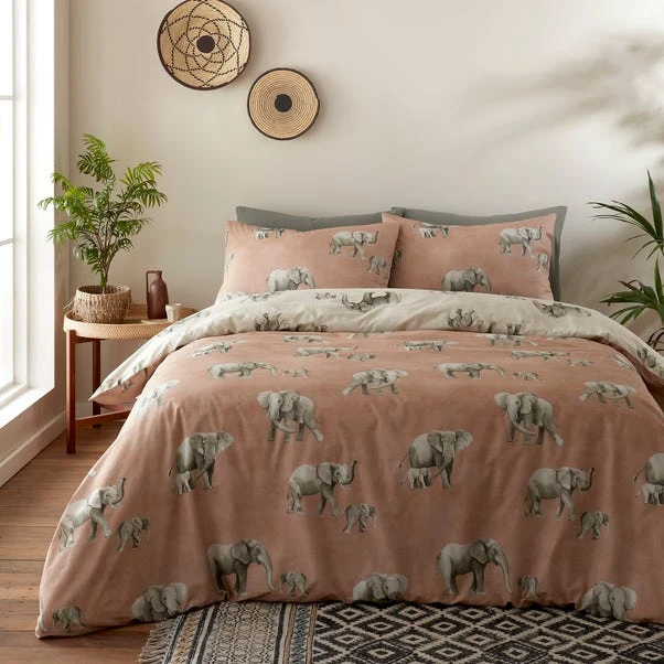 Fusion Ella Elephant Reversible Duvet Cover And Pillowcase Set 15 Fusion Ella Elephant Reversible Duvet Cover And Pillowcase Set - Image 13