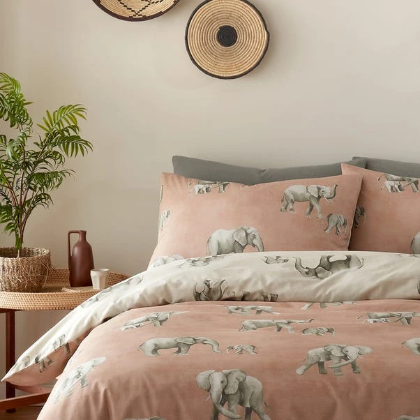 Fusion Ella Elephant Reversible Duvet Cover And Pillowcase Set 16 Fusion Ella Elephant Reversible Duvet Cover And Pillowcase Set - Image 14