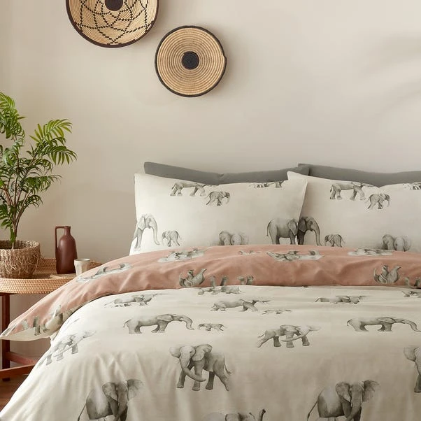 Fusion Ella Elephant Reversible Duvet Cover And Pillowcase Set 18 Fusion Ella Elephant Reversible Duvet Cover And Pillowcase Set - Image 16