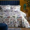 Laurence Llewelyn-Bowen Birdity 200 Thread Count Cotton Duvet Cover And Pillowcase Set