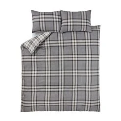 Catherine Lansfield Kelso Check Duvet Cover & Pillowcase Set 27 Catherine Lansfield Kelso Check Duvet Cover & Pillowcase Set -furn Sale Store 30918263 alt06