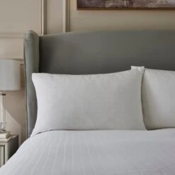 Hotel 200 Thread Count Check Duvet Cover & Pillowcase Set -furn Sale Store 30921520 alt01