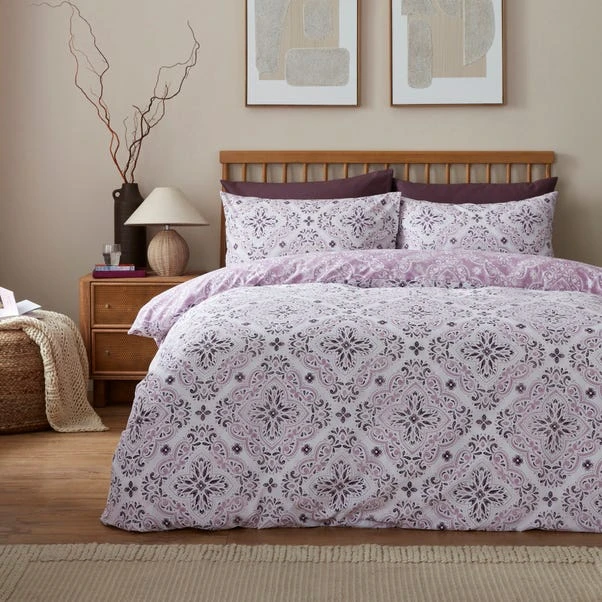 Emelie Kaleidoscope 100% Cotton Duvet Cover & Pillowcase Set 3 Emelie Kaleidoscope 100% Cotton Duvet Cover & Pillowcase Set