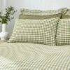 Portloe Gingham Woven Cotton Standard Pillowcase Pair -furn Sale Store 30922002