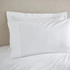 Dorma Crisp & Fresh 400 Thread Count Cotton Percale Kingsize Standard Pillowcase 25 Dorma Crisp & Fresh 400 Thread Count Cotton Percale Kingsize Standard Pillowcase -furn Sale Store 30926450