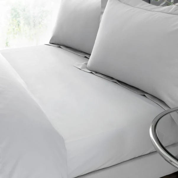 Hotel 230 Thread Count 100% Cotton Sateen Fitted Sheet 21 Hotel 230 Thread Count 100% Cotton Sateen Fitted Sheet - Image 19