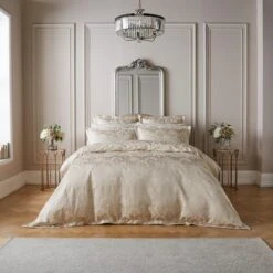 Dorma Luxe Palms Duvet Cover And Pillowcase Set -furn Sale Store 30927282