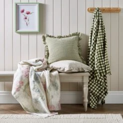 Portloe Gingham Throw 130cm X 180cm -furn Sale Store 30927450 alt03
