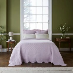 Dorma Soft Scalloped Bedspread -furn Sale Store 30927697 alt02