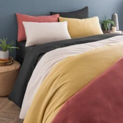 Alston Waffle Duvet Cover And Pillowcase Set 33 Alston Waffle Duvet Cover And Pillowcase Set -furn Sale Store 30928503 alt07