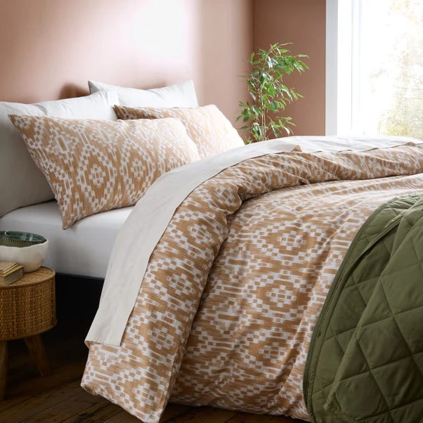 Syrah Ikat 100% Cotton Duvet Cover And Pillowcase Set 22 Syrah Ikat 100% Cotton Duvet Cover And Pillowcase Set - Image 20