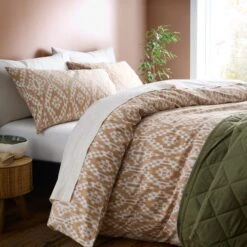 Syrah Ikat 100% Cotton Duvet Cover And Pillowcase Set 34 Syrah Ikat 100% Cotton Duvet Cover And Pillowcase Set -furn Sale Store 30928577 alt08