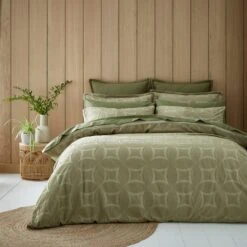 Alda Textured Duvet Cover And Pillowcase Set -furn Sale Store 30929129
